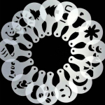 Vorm Kohv Piimakook Tassikoogi &scaron;abloon mall Kohv Barista Cappuccino &Otilde;eltelapp tolmulapp JM14