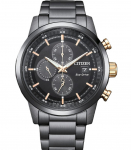 CITIZEN Eco-Drive Kronograaf Roostevabast Terasest K&auml;ekell CA0746-85E