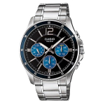 Casio Meeste metallist k&auml;ekell MTP-1374D gray
