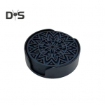 6 tk Silikoonist Alusaluste Komplekt Jookidele Paksendatud Libisemiskindel Tassialus Hoidjaga Kuumakindel Kohvialus Kuumade K&uuml;lmade Jookide jaoks kohv