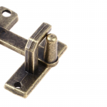 1 tk l&uuml;kandakna ukseluku k&auml;epide metallist ukse riivi kett pronksist kaitseriiv