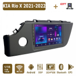 Androidi autoraadio KIA Rio X 2021-2022 multimeediumipleieri peakomplekti stereo-GPS-i navigatsioonis&uuml;steemile BT WIFI 1+16 GB 1+16GB