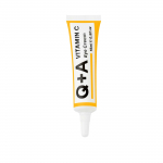 Q+A - Vitamin C Eye Cream, 15 ml - rozświetlający krem pod oczy z witaminą C