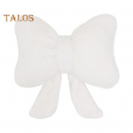 Vibu Padi Polsterdatud Pehme Puudutusega Pl&uuml;&uuml;s &Uuml;hev&auml;rviline Vibu Kujuga Magamistuba Elutuba Auto &Uuml;hiselamu Kontori Dekoratsioon Padi Magamis Padi must