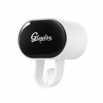 1 tk Seinale Paigaldatav Automaatne Hambapasta Pigistaja ja Hambaharjade Hoidik - Mugav ja H&uuml;gieeniline Vannitoa Tarvik hall v&auml;rv