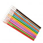 12 tk/komplekt V&auml;rviline geeltindipliiatsi t&auml;itmine kooli kontori &otilde;pilastele kirjatarvete kingitus