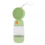 Kaasaskantav lemmiklooma veeautomaat s&ouml;&ouml;tja koera veepudel kassi joogikauss suurele v&auml;ikesele koerale kassile reisimiseks kutsika jalutamiseks lemmikloomatoode valge