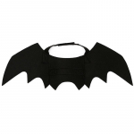 Kassi Cosplay riiete kost&uuml;&uuml;m, must nahkhiiretiib, Halloweeni pidu lemmikloomatarvete jaoks 1 tk must