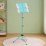 Kokkupandav muusikaalus viiulim&auml;ngijatele, reguleeritav lauaarvuti raamatuhoidja j&otilde;udlus sinine