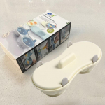 Mikrolaineahjuga munaauruti kaanega Mikrolaineauruti plastikauruti kartongist munakeetja munaauruti kandik Kahekordne munapliit 1pc beež