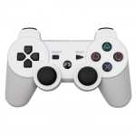 Blanche Manette de Jeu Sans Fil Bluetooth pour PS3, Controlleur USB - PC, Accessoire Pour Console, Joystick