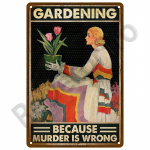 Vintage metallist tahvelplaadid, aia lillereeglid, metallist silt pubi baarile, kodu seinakaunistuseks, plekk-sildid, lilleplaster, kingitus 20x30cm