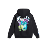 Li Ning Disney koost&ouml;&ouml;sari Monsters University Kirjaga Multikaprindiga Soe Lahtine Fliisist Kapuutsiga Huppari Unisex Hupparid Must AWDT815-1 L blue