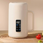 110V 220V Kaasaskantav Elektriline Hautamiskruus Toiduvalmistusmasin 1000ML Intelligentne Elektriline Hautamiskruus heleroheline v&auml;rv