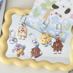 Auto v&otilde;tmehoidja simulatsioon k&uuml;psised armas v&otilde;tmehoidja l&otilde;bus toidum&auml;ng ripats juust, k&uuml;psis, modelleerimiskott Aksessuaar DIY armas kaelapael