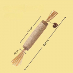 Suurem&otilde;&otilde;tmeline kassi hambapulk, hammustuskindel kanepik&ouml;is, n&auml;rimislelu kassi interaktiivne igavust leevendav m&auml;nguasi Lemmikloomatarbed