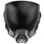 Cyberpunk mask Cosplay Komand&ouml;ri mask T&auml;isn&auml;oga Uduvastase v&auml;rviga Paintballi mask Kahepoolne Eemaldatav Airsoft CS Kaitsevarustus must