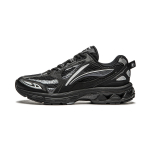 Li Ning Fuyiao 2.0 Klassikalised Retro Topeltamortisaatsiooniga Stabiilne Tugi Vastupidavad Libisemiskindlad Madalad Jooksukingad Naiste Jooksukingad Must H&otilde;bedane ARXU002-4 35