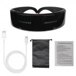 Vahetatavad kohandatavad Bluetoothi ​​helendavad LED-prillid Futuristliku varjega LED-visiir trikkide, klubi, kost&uuml;&uuml;mide, s&uuml;nnip&auml;eva jaoks