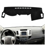 Auto armatuurlaua kate Toyota Hilux 150 seeria SR SR5 2005-2015 LHD RHD jaoks, Dashmat Pad Carpet Dash Mat p&auml;ikesevari
