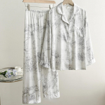 Kevads&uuml;gisne naiste pidžaama p&uuml;kstekomplekt Luksuslik sulgedega roosa pruudi pulma magamisriided kingitus Seksikas lahtine satiinist kodukandmine puhkeriided M hall v&auml;rv