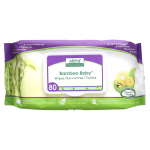Aleva Naturals, bambusest beebilapid, 80 lehte