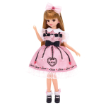 Takara Tomy Doll Daisuki M&auml;nguasjade vanused Licca-chan LD-10 Licca-chan dress-up 3+ pink