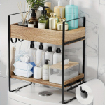 Bathroom over Toilet Storage, Vanity Tray, Rack Organizer for Office Dorm Kitchen