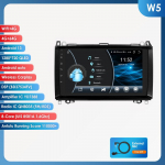 Hiizpo Android13 autoraadio Mercedes Benz W169 W245 B200 W906 Sprinter W639 Vito Multimeedia videopleier Navigatsioon Intelligentne GPS Carplay Auto W5 8Core 4G 64G