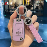 3/4 nuppu Pehme TPU Auto Klappv&otilde;tme Korpuse Kate Kest Fob Chevrolet Cruze Aveo Camaro Epica Lova Sail Spark Opel Astra Corsa jaoks