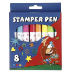 Marqueurs - Non sp&eacute;cifi&eacute; - r&eacute;f 37985 - Effa&ccedil;able - Opaque - Pour enfants