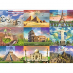 Puzzle Enfant 200 p XXL - Les monuments du monde - Ravensburger - Architecture et monument - D&egrave;s 8 ans