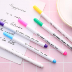 6 tk Lahustuvad vees kustutatavad pastakad Kangamarkerid Pliiatsi&otilde;mblustarvikud