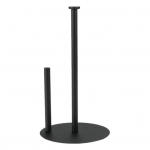 Vertikaalne salvr&auml;tikuhoidja paberr&auml;tikuhoidja koos libisemisvastase kaalutud alusega k&ouml;&ouml;gi t&ouml;&ouml;lauale eraldiseisev paberr&auml;tikuriiul must