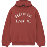 Fear of God Essentials fliisiga kapuutsikas Crimson Meeste pealisr&otilde;ivad Punane 192HO246256F S brown