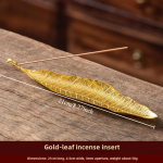 Viirukihoidja Tuhap&uuml;&uuml;dja ​​Pikad lehed Viiruk Meditatsioon Kodukaunistuse tarvikud