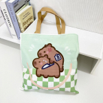Uus Capybara Canvas &otilde;lakott: Stiilne ja suure mahutavusega k&auml;ekott &uuml;li&otilde;pilastele ja naistele 35x40 cm, 120g