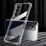 Nelja nurgaga p&otilde;rutuskindel TPU &uuml;mbris OPPO Reno 12 Pro 5G kaitsekattega l&auml;bipaistev Capa Fundas Coque OPPO Reno 12 5G puhas
