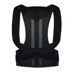 1 unisex posture corrector - adjustable spinal alignment support vest breathable shoulder strap S