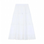 Suvine sinine s&auml;rkkleit naiste vaba vabaaja &otilde;rn stiil pikk seelik kaheosaline komplekt kihiline riietus naiste mood S