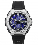 Casio Standard Analoog Kronograaf Vaikrihm Sinine sihver Kvarts MWA-300H-2AV 100M Meeste k&auml;ekell sinine