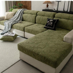 2025 aastaringne Jacquard sametdiivani kate: Kvaliteetne, libisemiskindel, universaalne istuv padjakate M (W65-85cm L85-135cm H5-20cm)