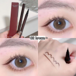 Quick-drying natural three-dimensional Silkworm Pen Contouring Liquid Eyeliner Daily Eye Makeup Waterproof lasting Makeup Women's fashion makeup