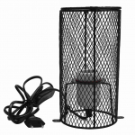 Roomaja keraamiline soojenduslamp valgus koos kuumusekindla kinnitusega madudele, sisalikele, kilpkonnadele