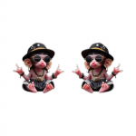 Keskkonnas&otilde;bralik sulamist Blue Eyed Owl Retro tarvikutega ripats v&otilde;tmehoidja One Size must