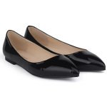 Naiste korterkingad Kevad S&uuml;gis &Uuml;hev&auml;rvilised Teravaotsalised Slip-on Lakknahast Naiste Korterkingad Uued &Uuml;hed Vabaaja Mokassiinid Suur Suurus 35 beige