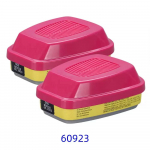 Gaasimaski filtrikarp Tarvikud 60926, 60923, 60921 - Multi-gaasi/auru kassett/filter P100 kaitsega orgaaniliste aurude jaoks