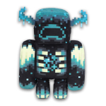 Ilmub tugevaim koletis Minecraft BIG Plush Warden 35cm ametlikud kaubad ca. black