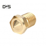 Hot End Three Eyed Spray Nozzle High Durability Easy to Install Universal High Flow Nozzle 3D Printer Accessories 0.20mm