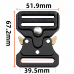20 25 32 38 45 50 mm kiirkinnitusega taktikaline pandlakomplekt automaatse metallist meeste v&ouml;&ouml;pandla tsingiklambriga reguleeritav meeste pandla v&ouml;&ouml; jaoks